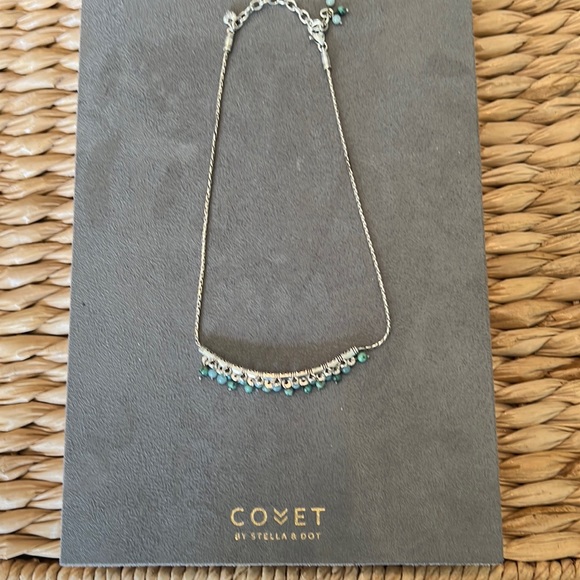 Brighton Jewelry - Brighton necklace with aqua colored stones